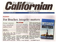Integrity Matters by James Bracher and Dan Halloran